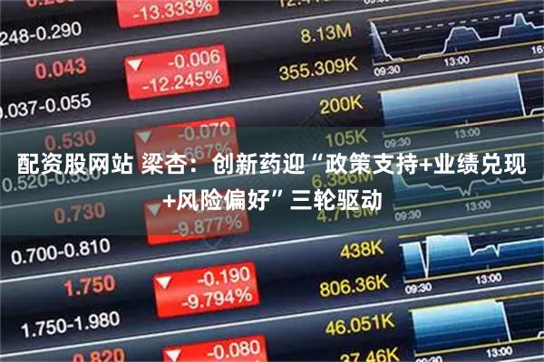 配资股网站 梁杏：创新药迎“政策支持+业绩兑现+风险偏好”三轮驱动